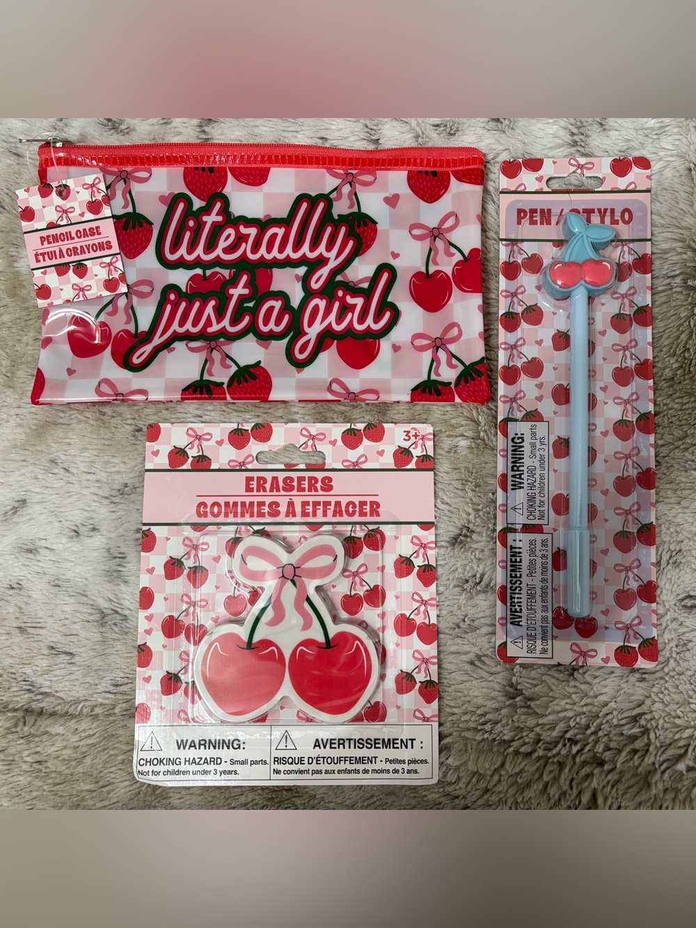 Cherry stationary bundle